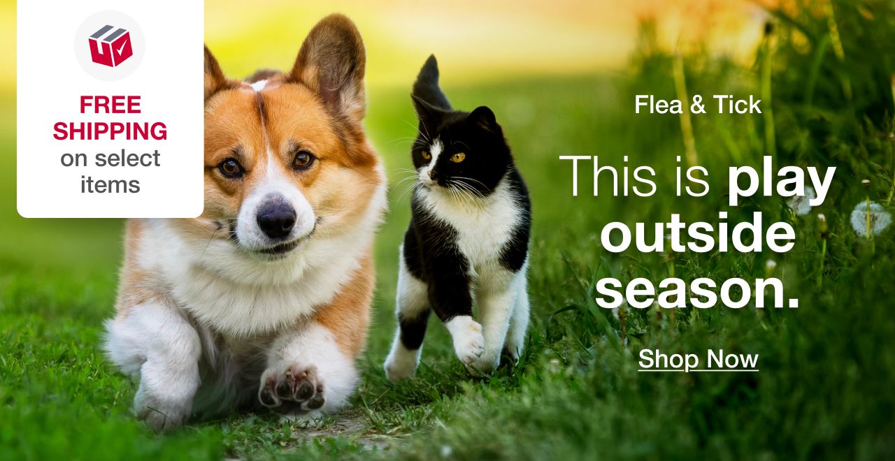 Pet flea & tick. Shop Now.