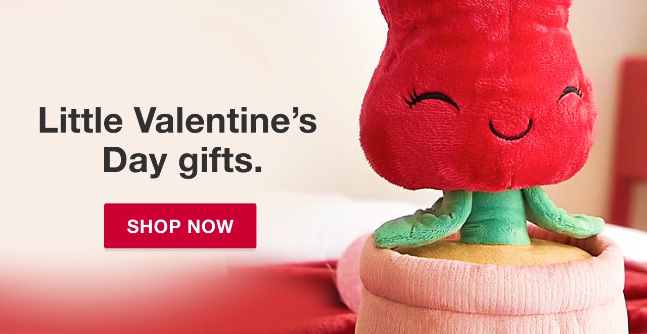 Little Valentine's Day Gifts. Shop Now.
