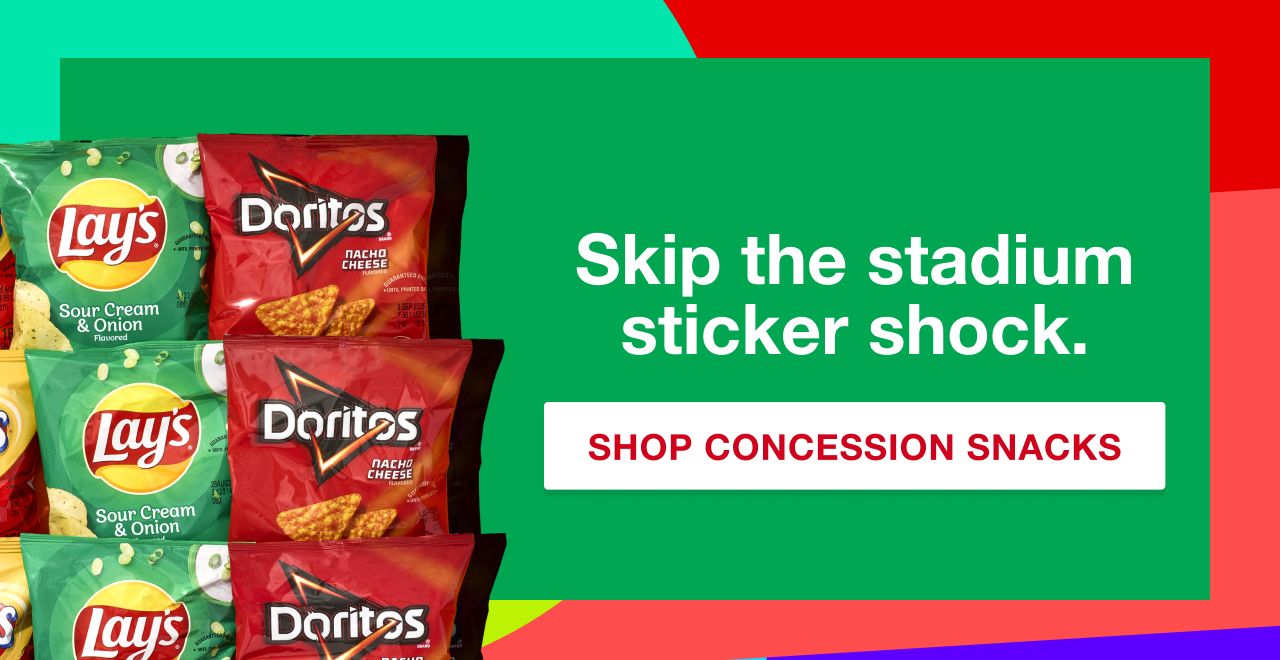 Shop Concession Snacks.