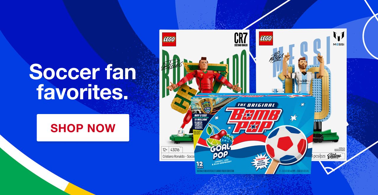 Soccer fan favorites.