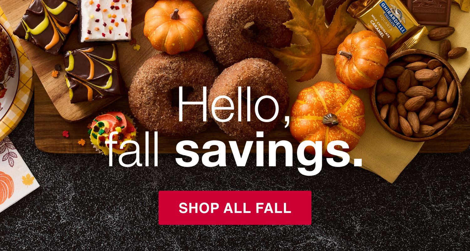 Hello, fall savings. From apples to pumpkin, seasonal savings are back and delivered right to your door. Shop All Fall.