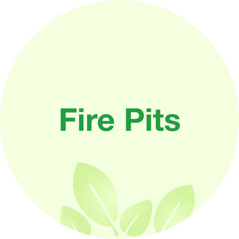Text: Fire pits