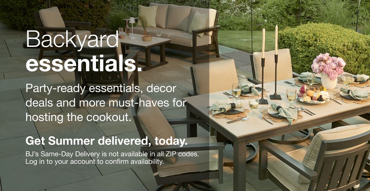 Backyard Entertaining.