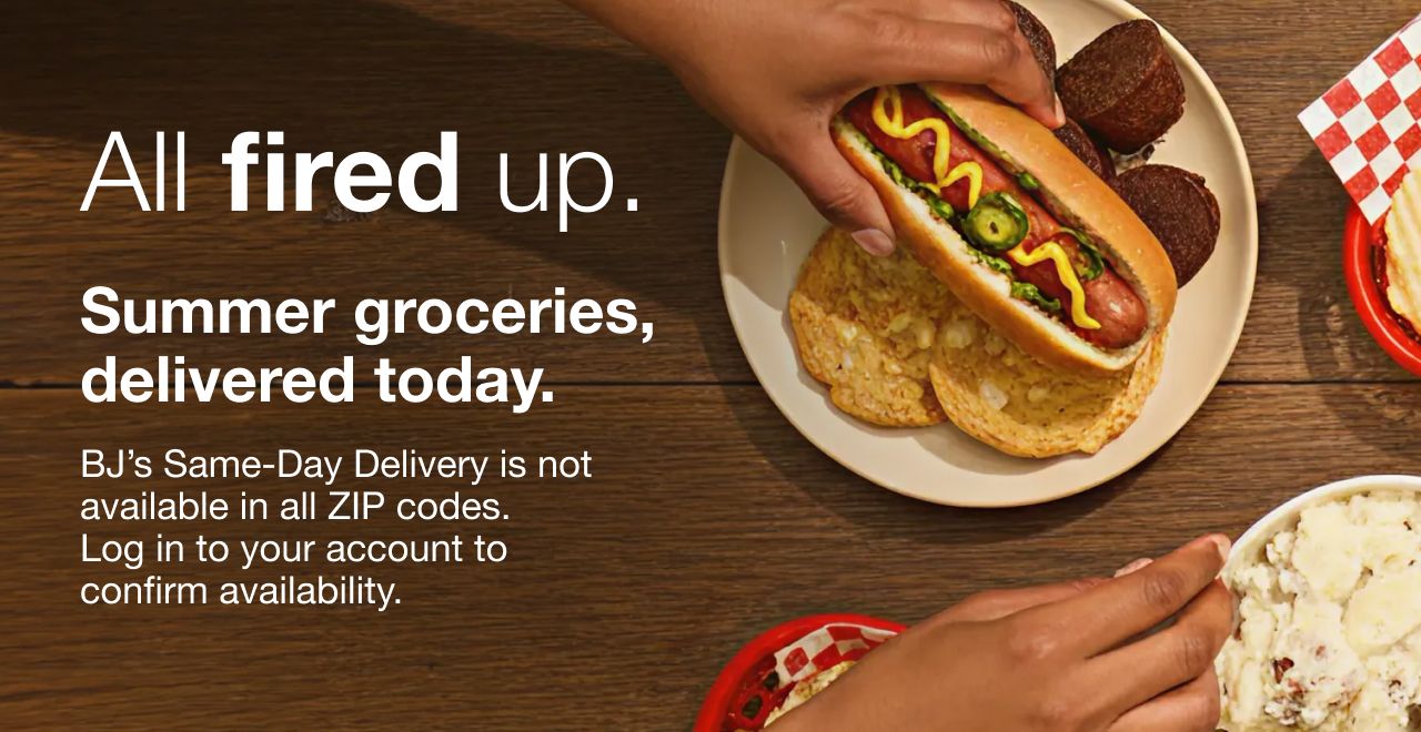 Summer available for same-day delivery.