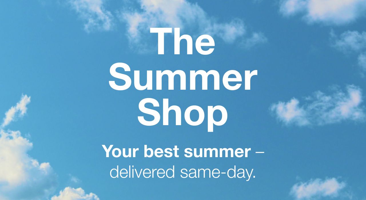 Summer available for same-day delivery.