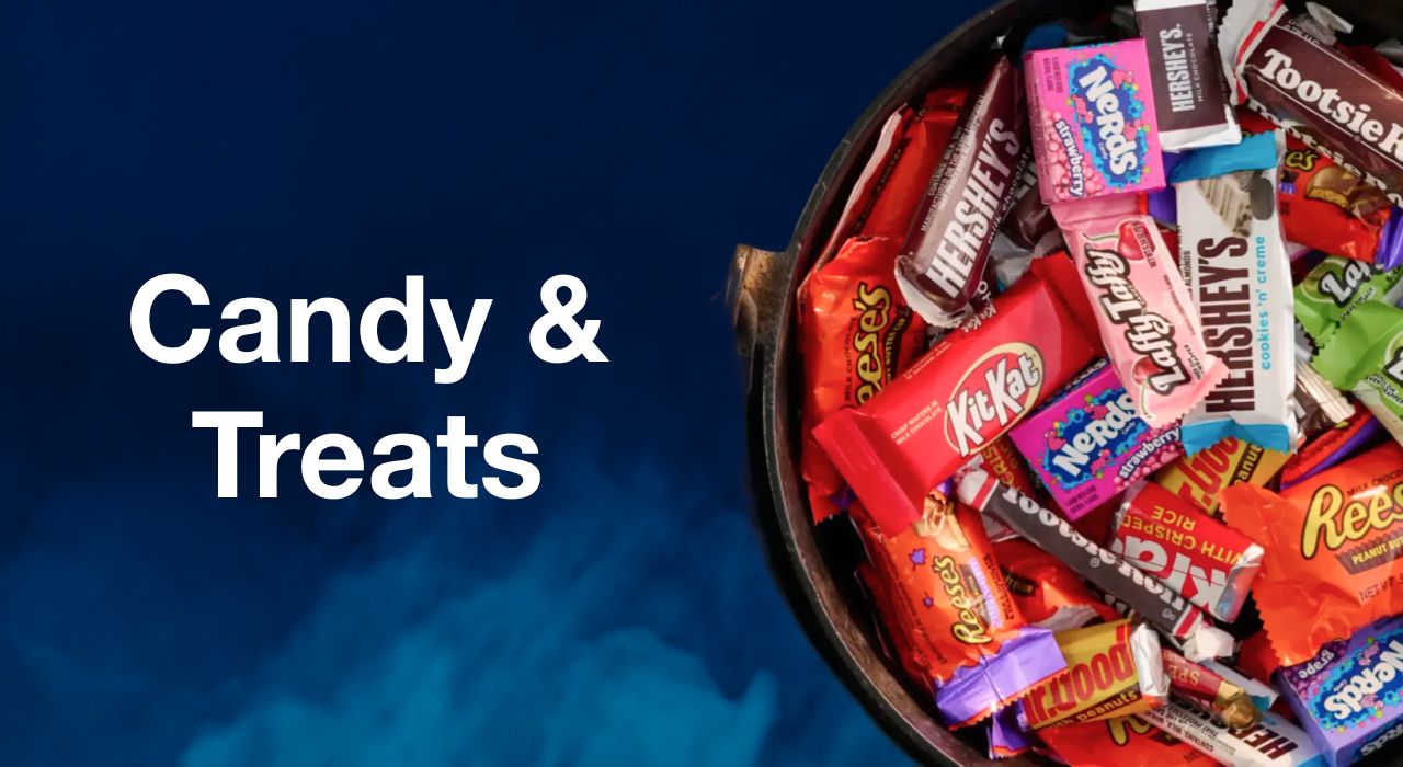halloween candy and snacks