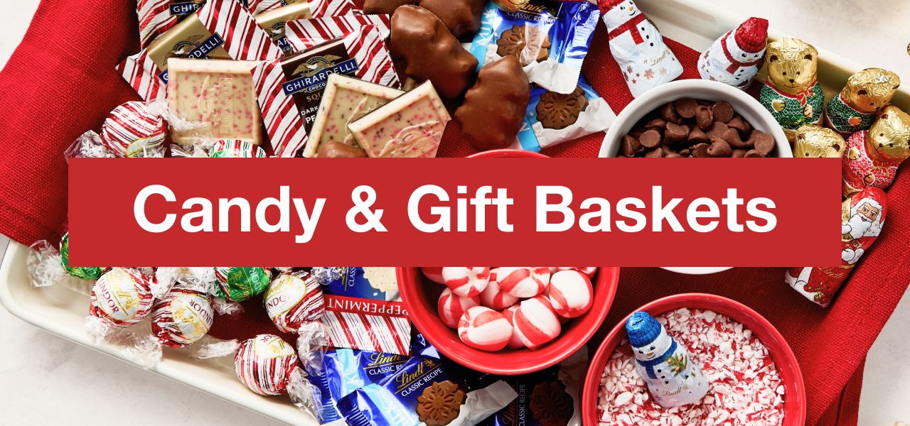 Holiday Candy & Gift Baskets.