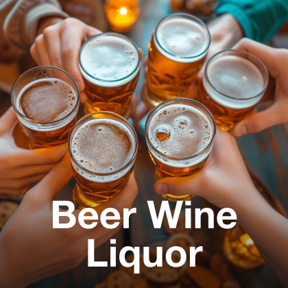 Beer, Wine & Liquor