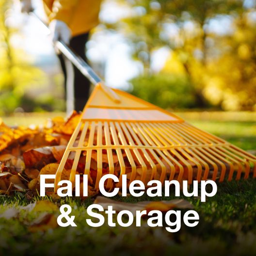 Fall Outdoor Cleanup & Storage