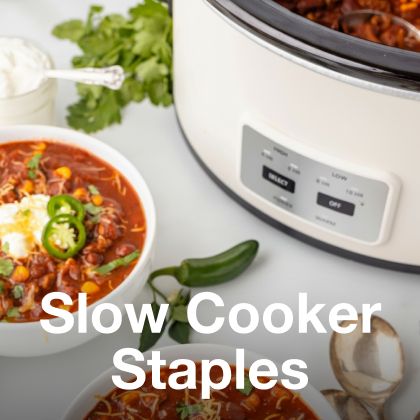 Slow Cooker Staples