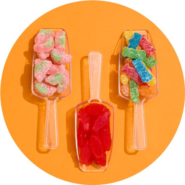 Gummy, Hard & Chewy Candy