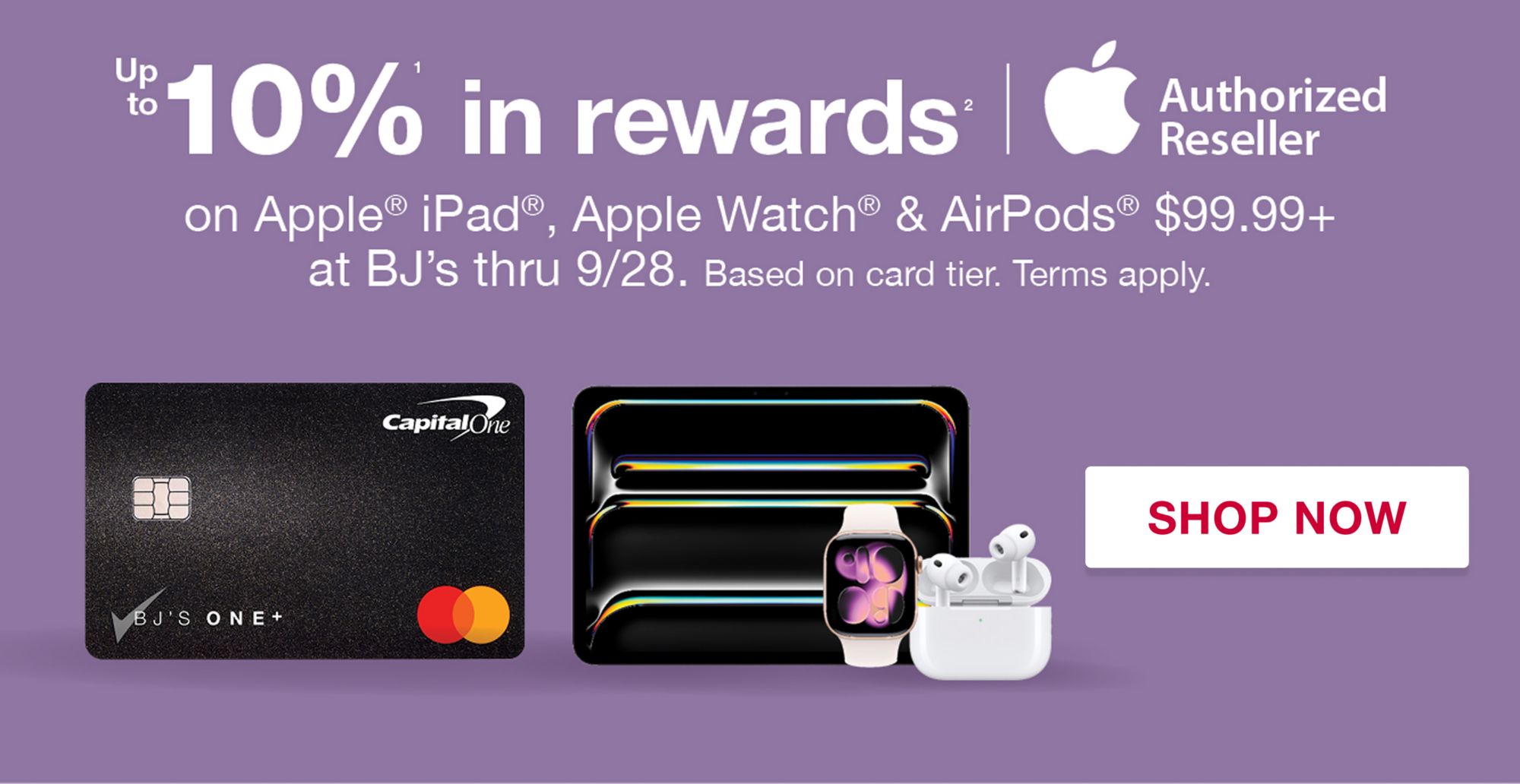 Up to 10% in rewards on Apple devices. Terms apply. Shop now