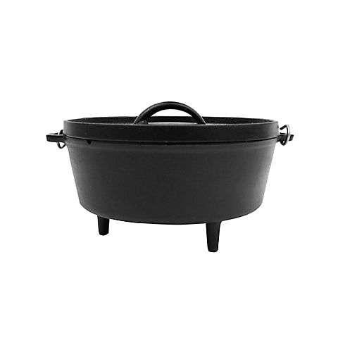 Pit Boss Pre-seasoned Cast Iron Dutch Oven with Legs and Handle