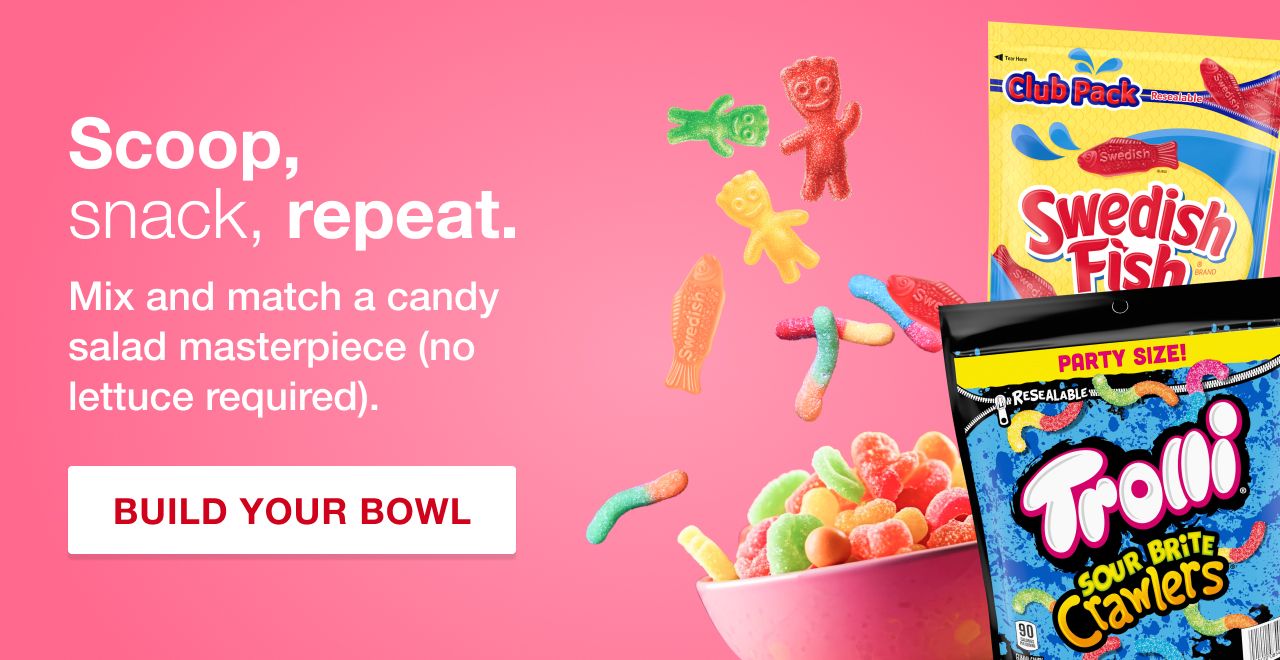 Shop and Create Candy Salad