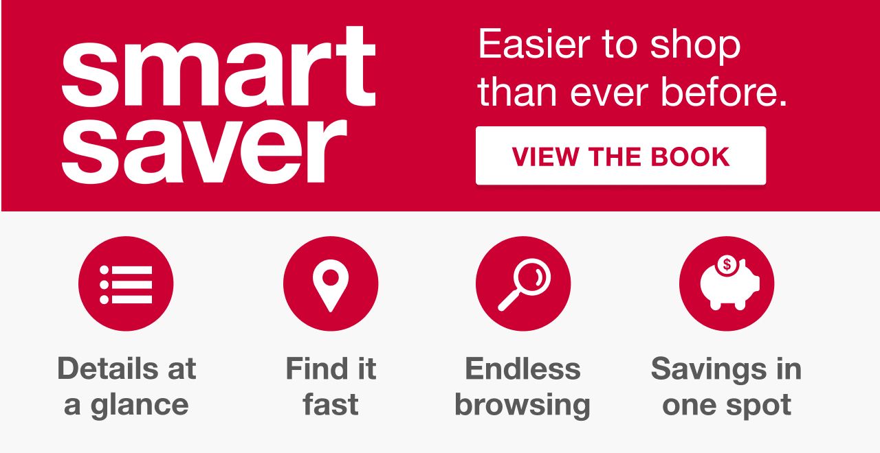 BJ's Smart Saver. Easier to shop than ever before. VIEW THE BOOK