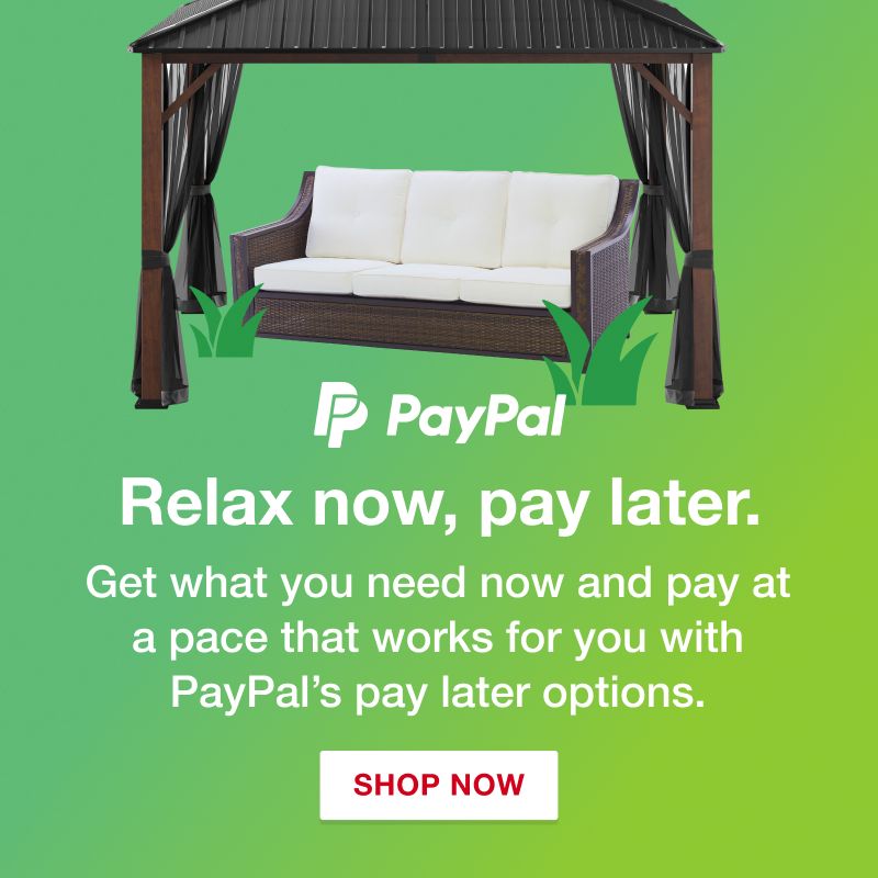 PayPal. Relax now, pay later. Pay at a pace that works for you with PayPal's pay later options.