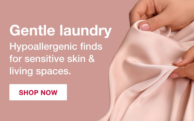 Gentle Laundry. Hypoallergenic finds for sensitive skin and living spaces