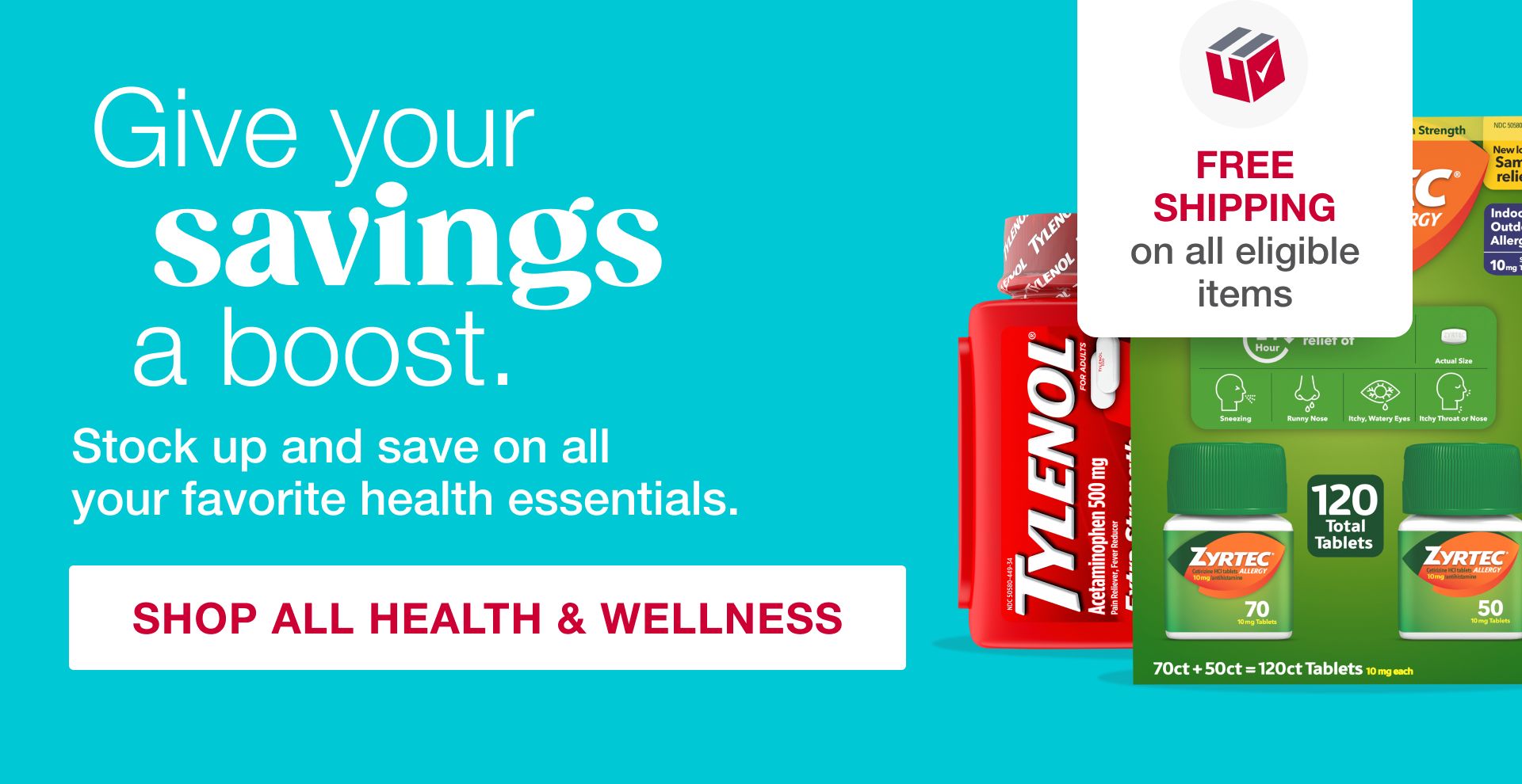 free shipping banner