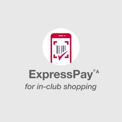 ExpressPay for in-club shopping