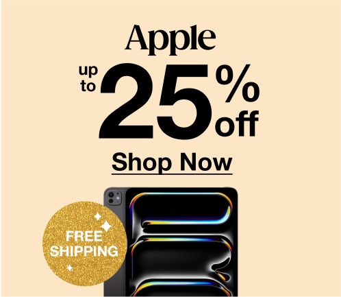 Apple up to 25% off