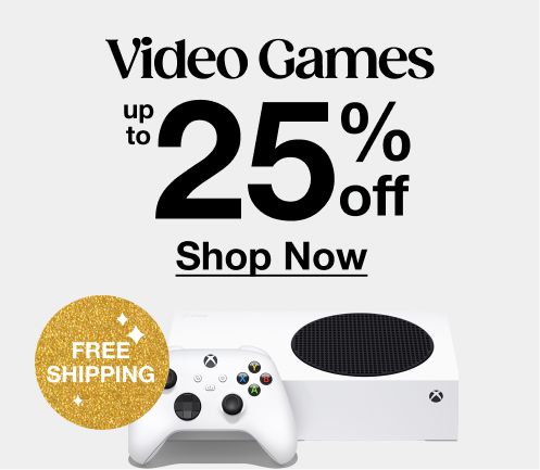 Video games up to 20% off