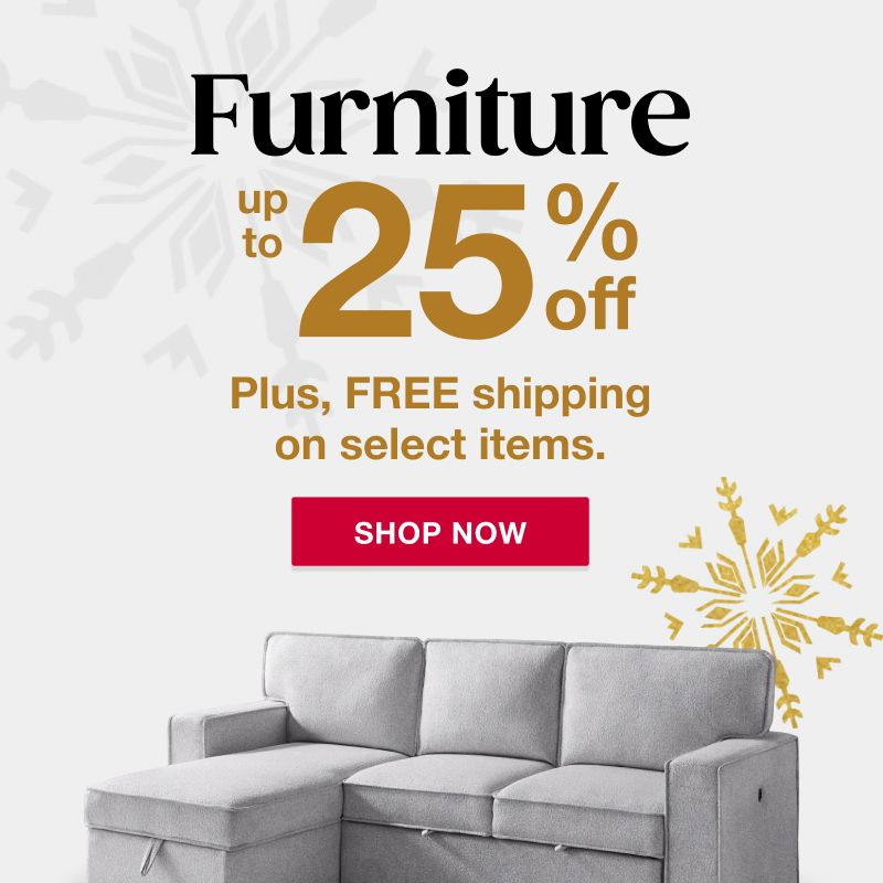 Furniture up to 25% off