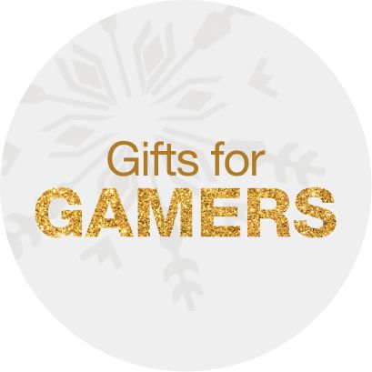 Text: Gifts for gamers.