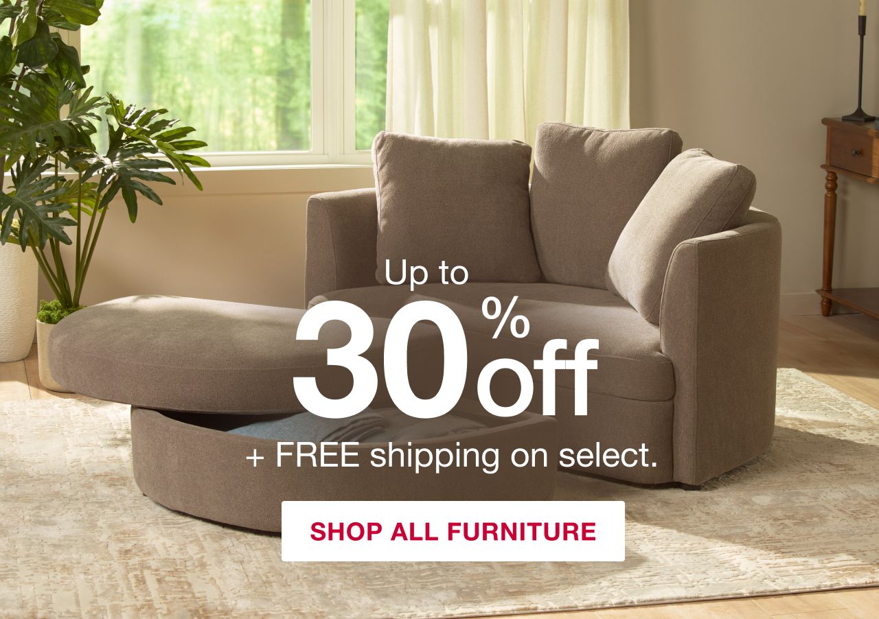Save up to 30% off + FREE shipping on trending furniture and mattreses. Shop all Furniture.