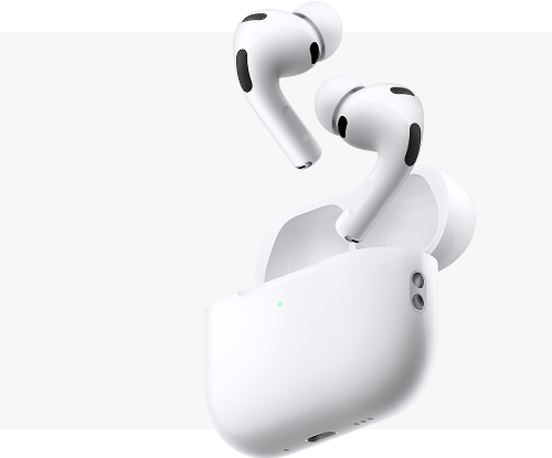 Apple Airpods and their charging case