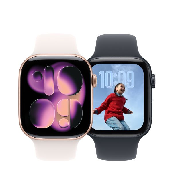 Photo of two Apple Watches