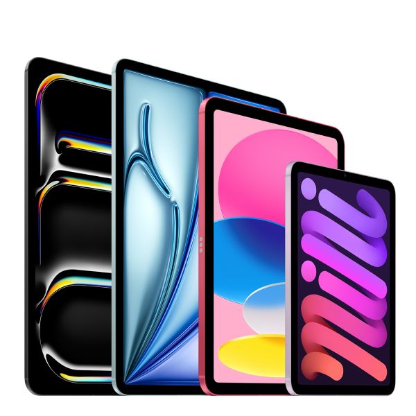 Photo of various generations of iPads