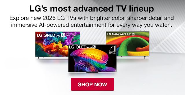 Shop all LG TVs
