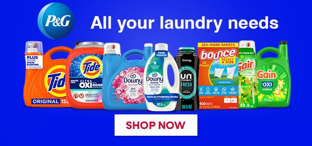 P&G Laundry items