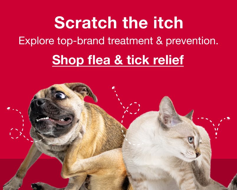 Scratch the itch. Explore top-brand treatment and prevention. Click to shop flea and tick relief