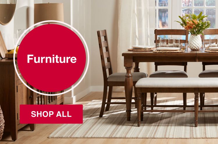 Furniture category. Click to shop all