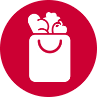 Save up to 25% off grocery store prices.