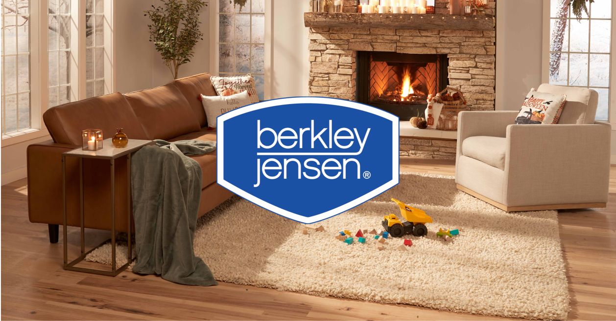 Cozy comfortable living room. Click here to shop Berkley Jensen