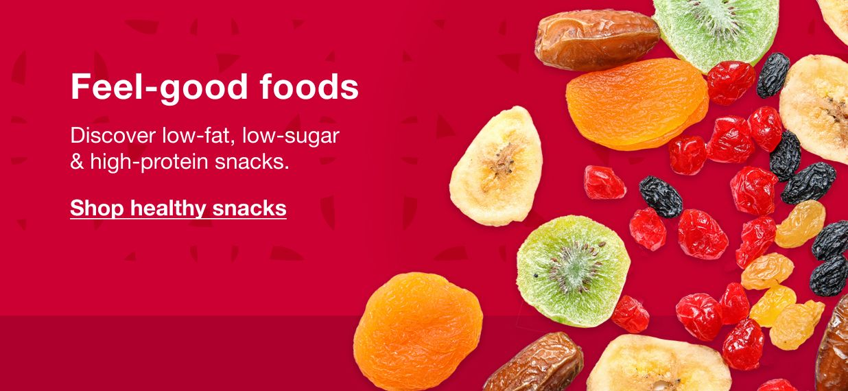 Feel-good foods. Discover low-fat, low-sugar & high-protein snacks. Click here to shop healthy snacks