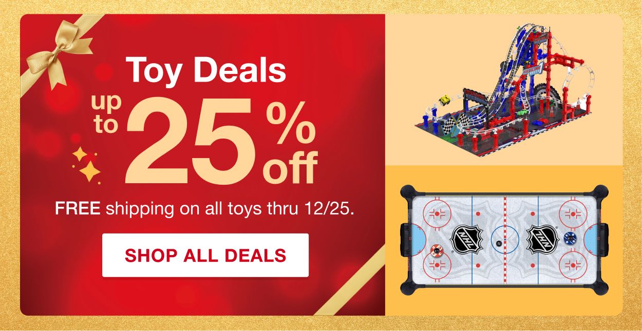 Save big on toys large and small. Shop Toy Deals.