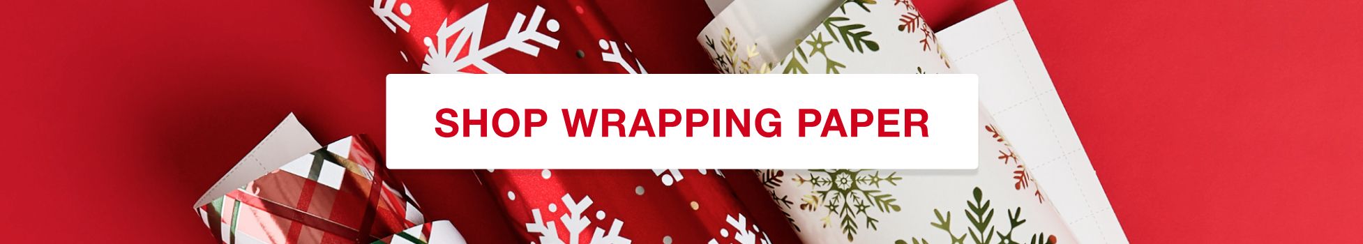 We've got your gifts covered. Shop Wrapping Paper.