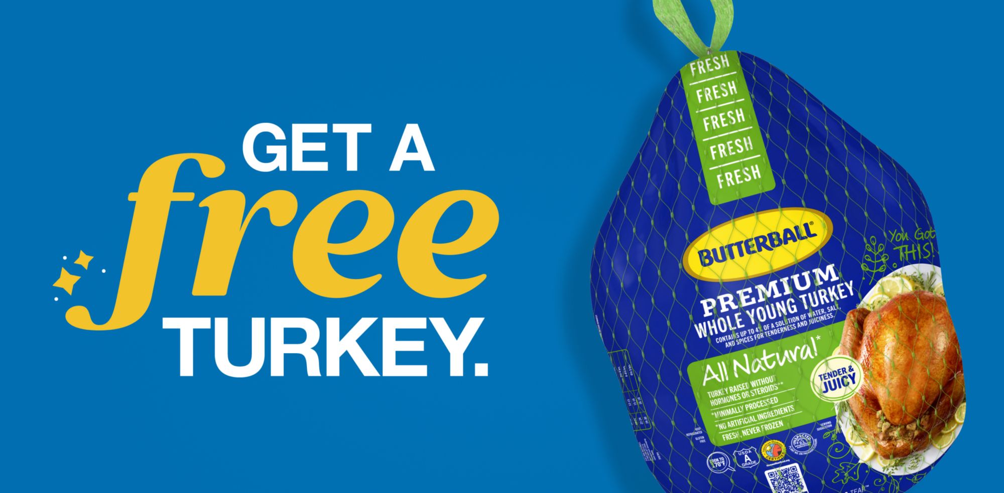 Get a FREE Turkey.