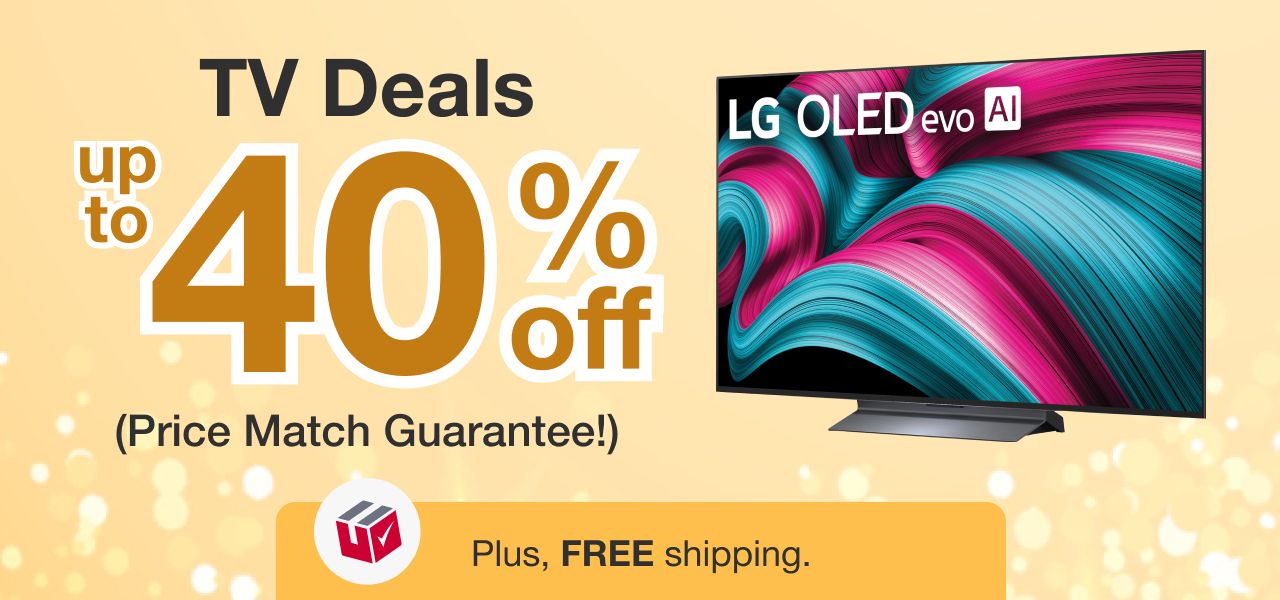 TV Deals. Price Match Guarantee.