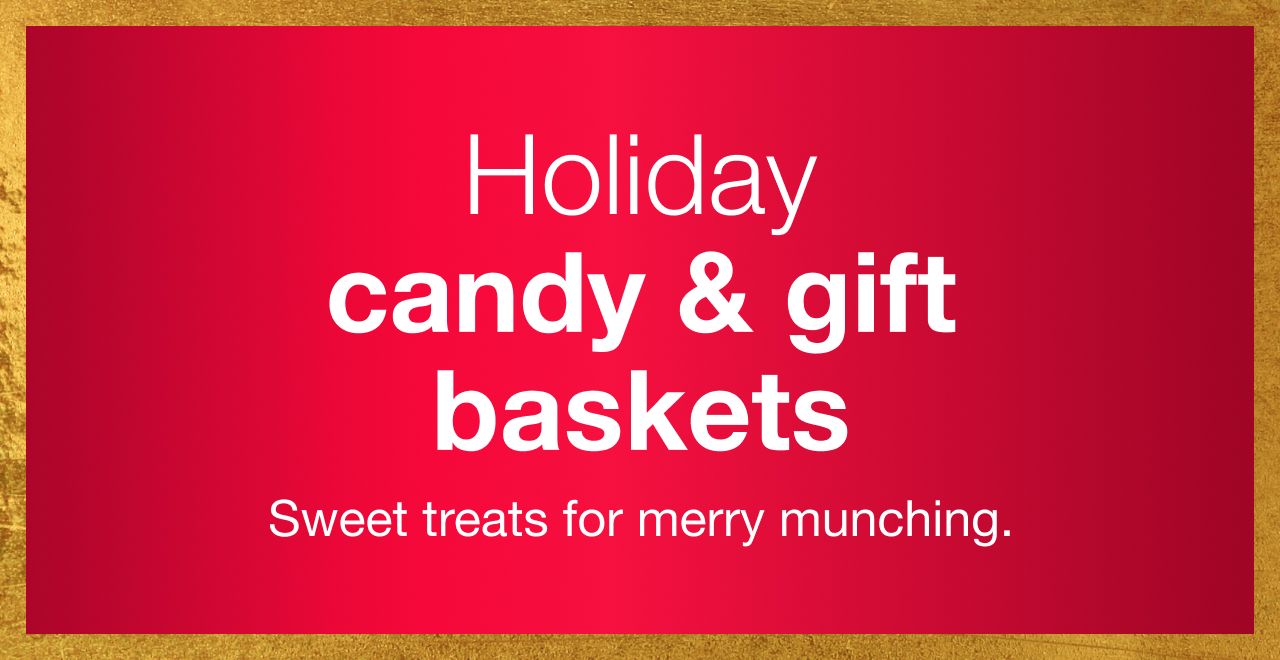 Holiday Candy & Gift Baskets.