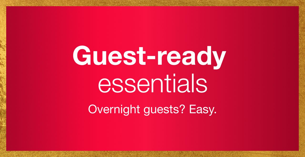 Guest-Ready Essentials.