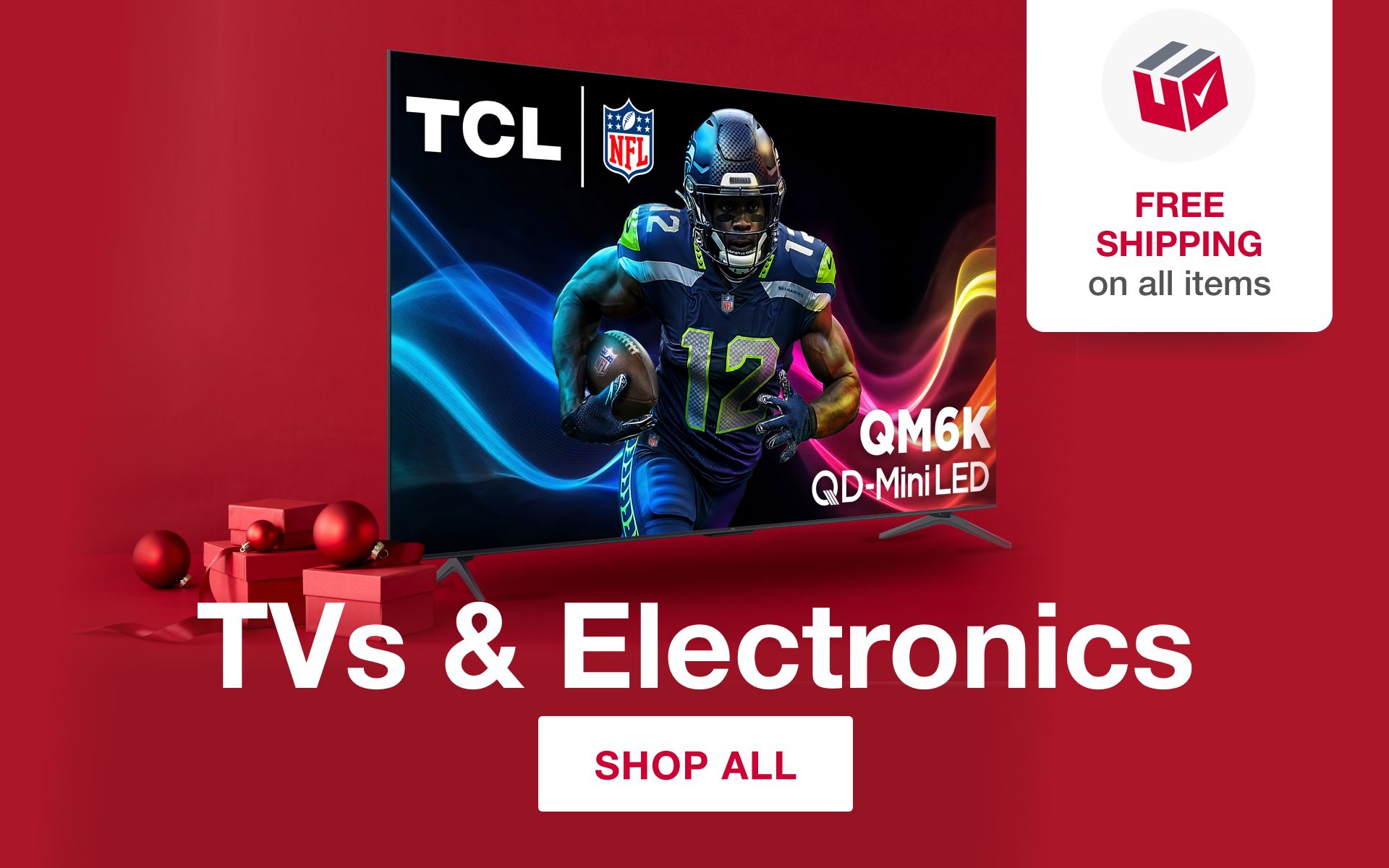 TVs & Electronics. FREE shipping on all items. Shop All