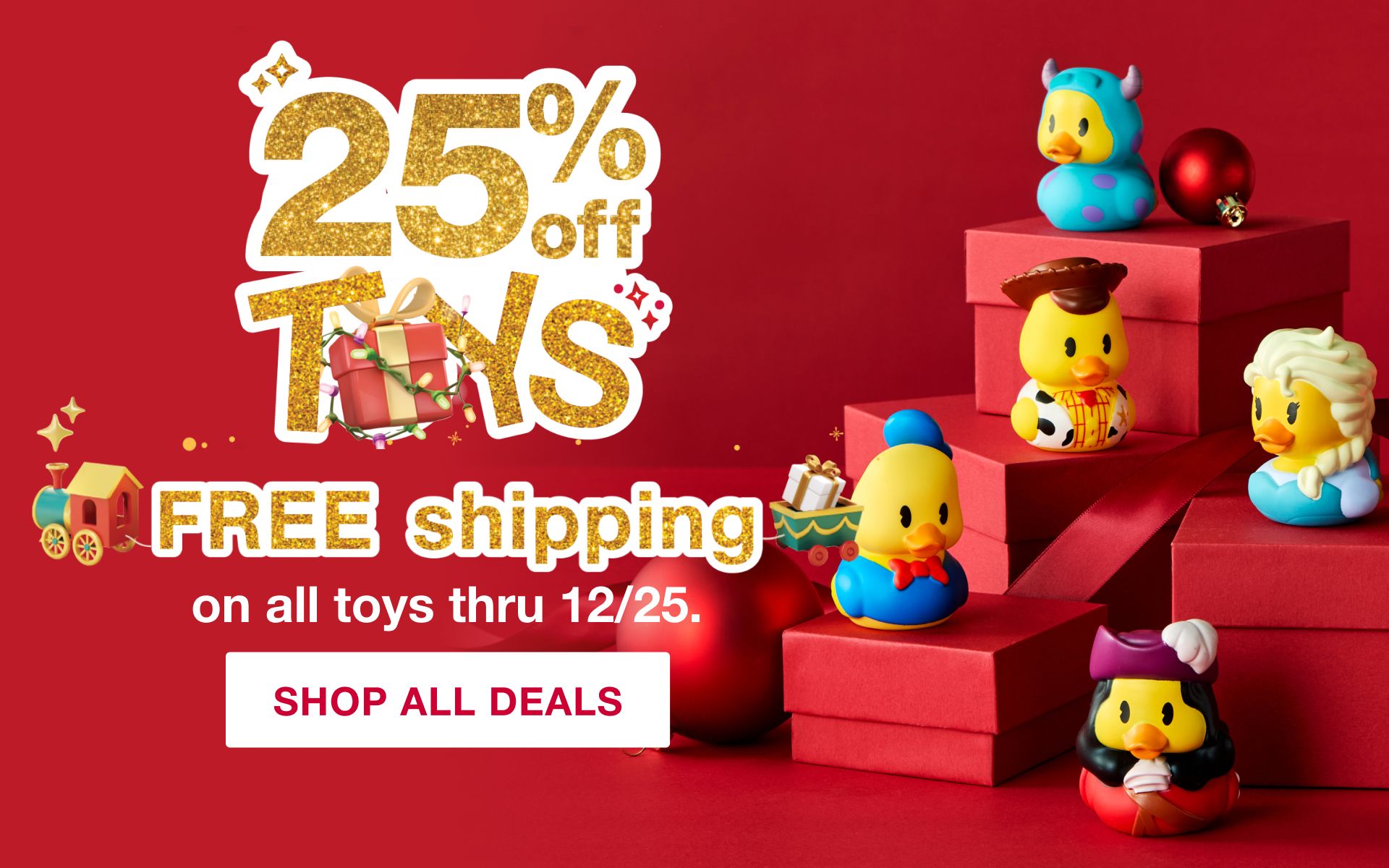 Up to 25% off Toys. FREE shipping on all toys thru 12/25. Shop All Deals