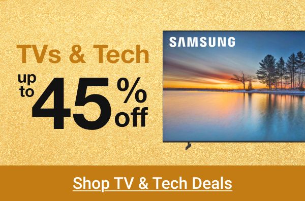 TVs and Tech Deals