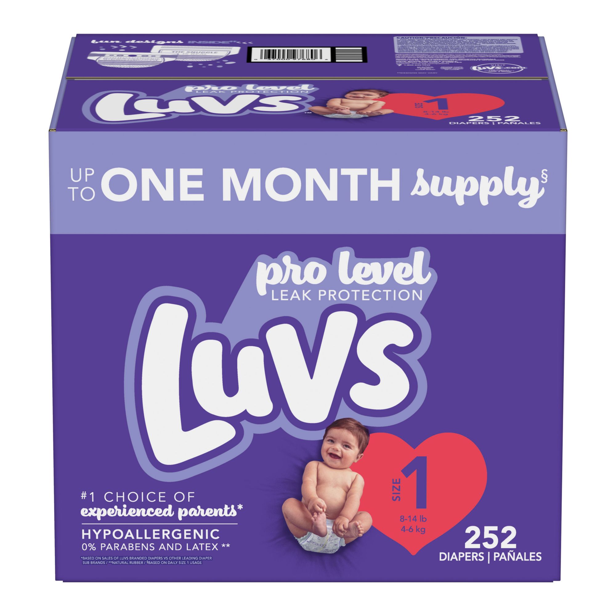 Luvs Diapers Size 4, 172 Count