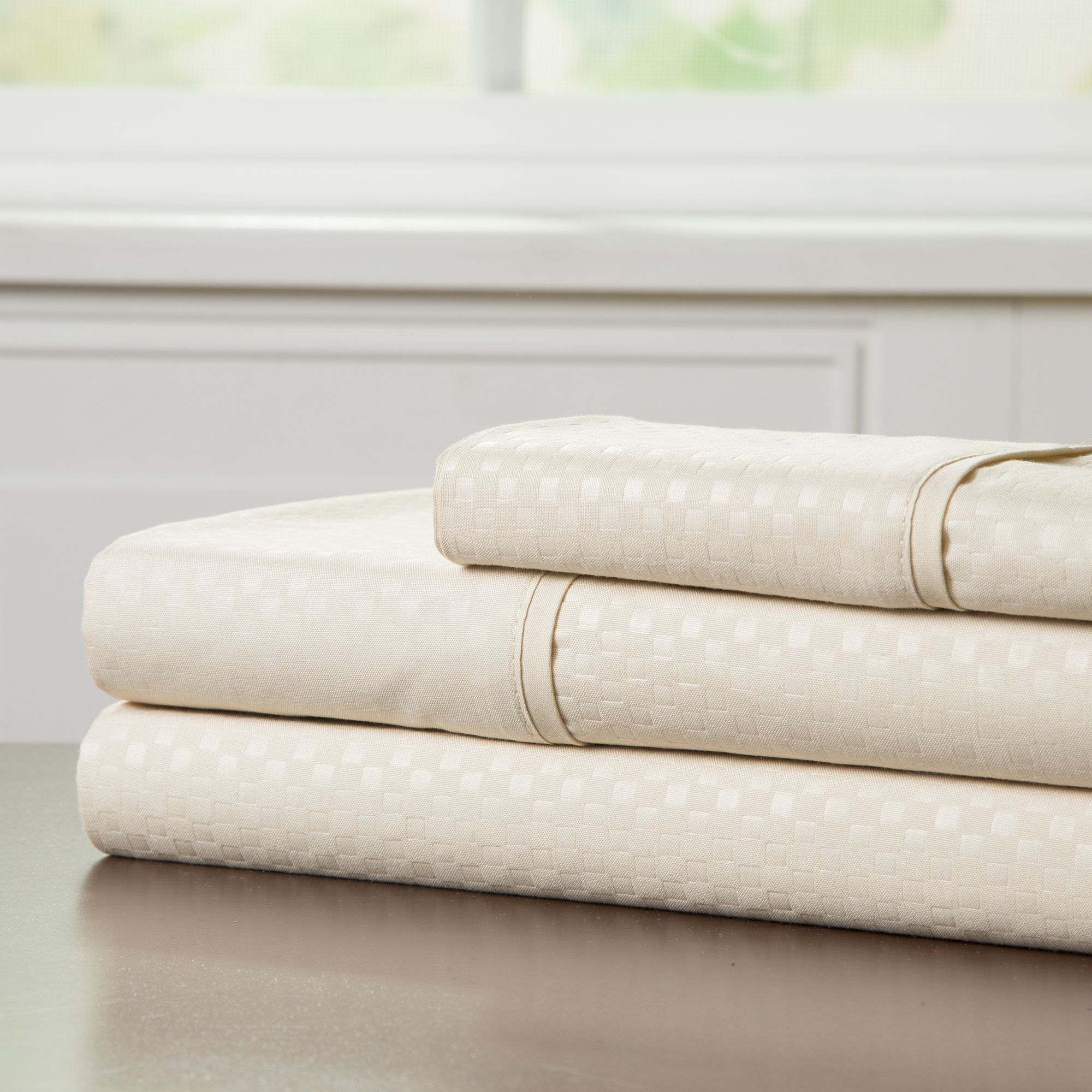 Microfiber Sheet Sets, White