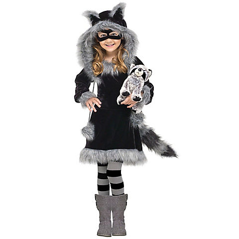 Childs Sweet Raccoon Costume